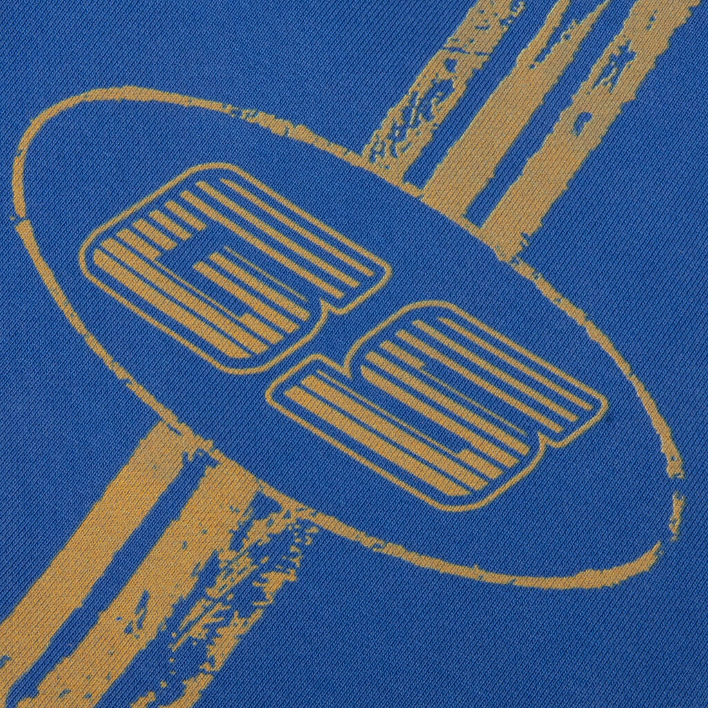 Roadster Zip Hoodie - Blue/Yellow - Image 4