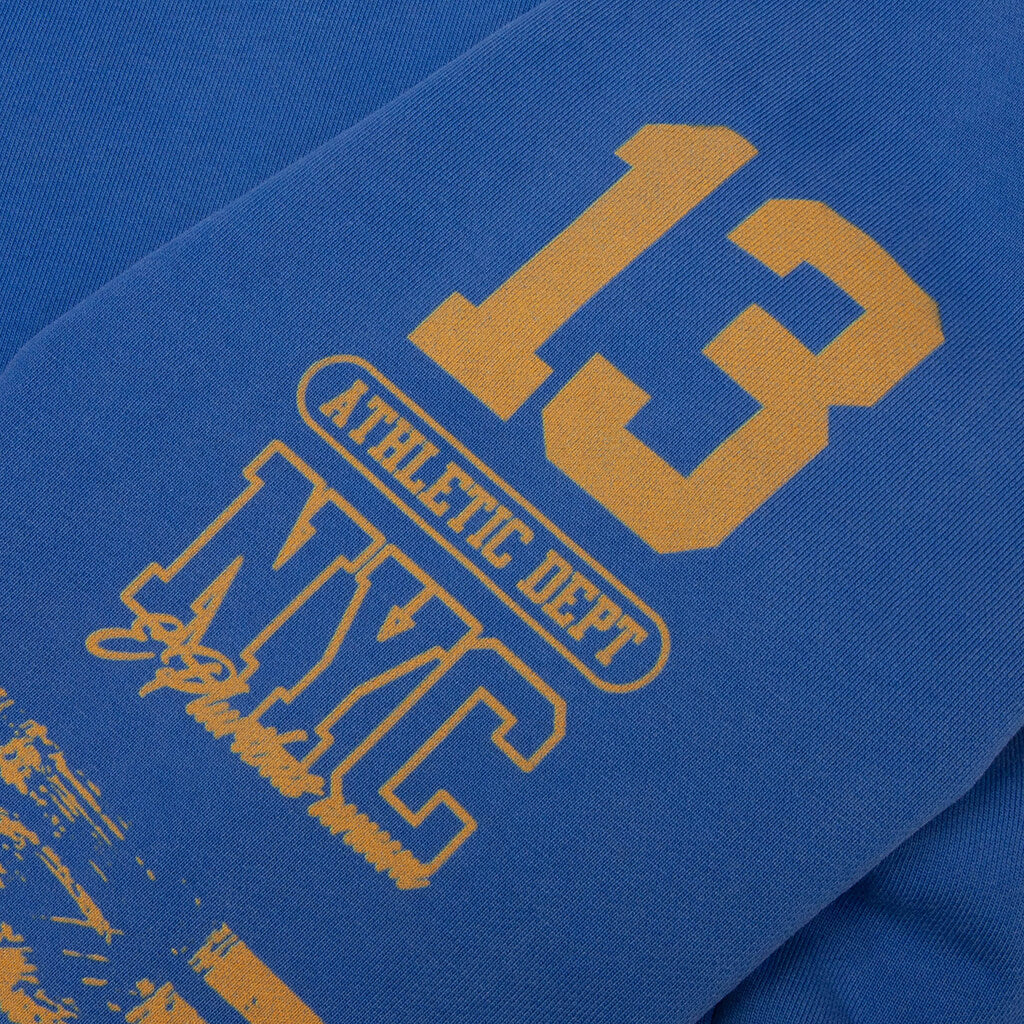 Roadster Zip Hoodie - Blue/Yellow - Image 6