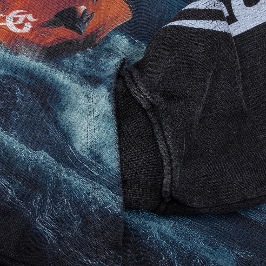 Seasick Hoodie - Black - Image 4
