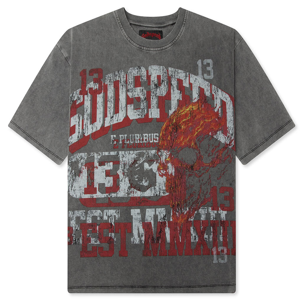 Seeing Double T-Shirt - Grey Wash