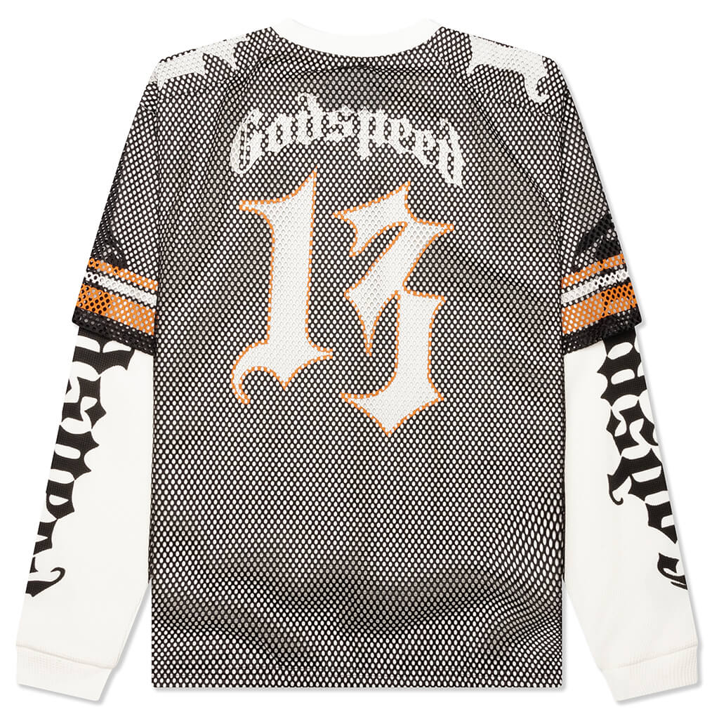 TD Layered Jersey - Black/White/Orange - Image 2