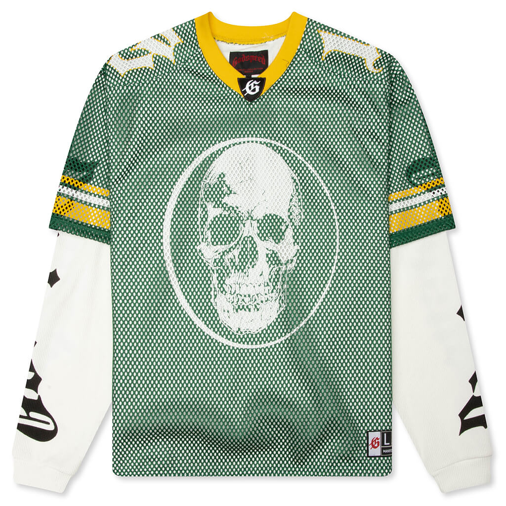 TD Layered Jersey - Green/Yellow/White