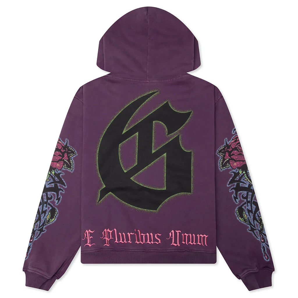 Vandal Hoodie - Purple - Image 2