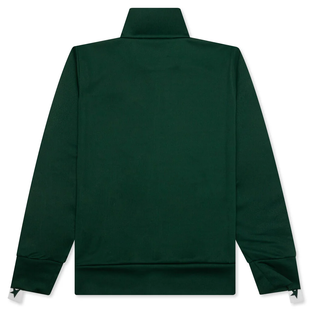 Women's Star Zipped Track Jacket - Bright Green - Image 2