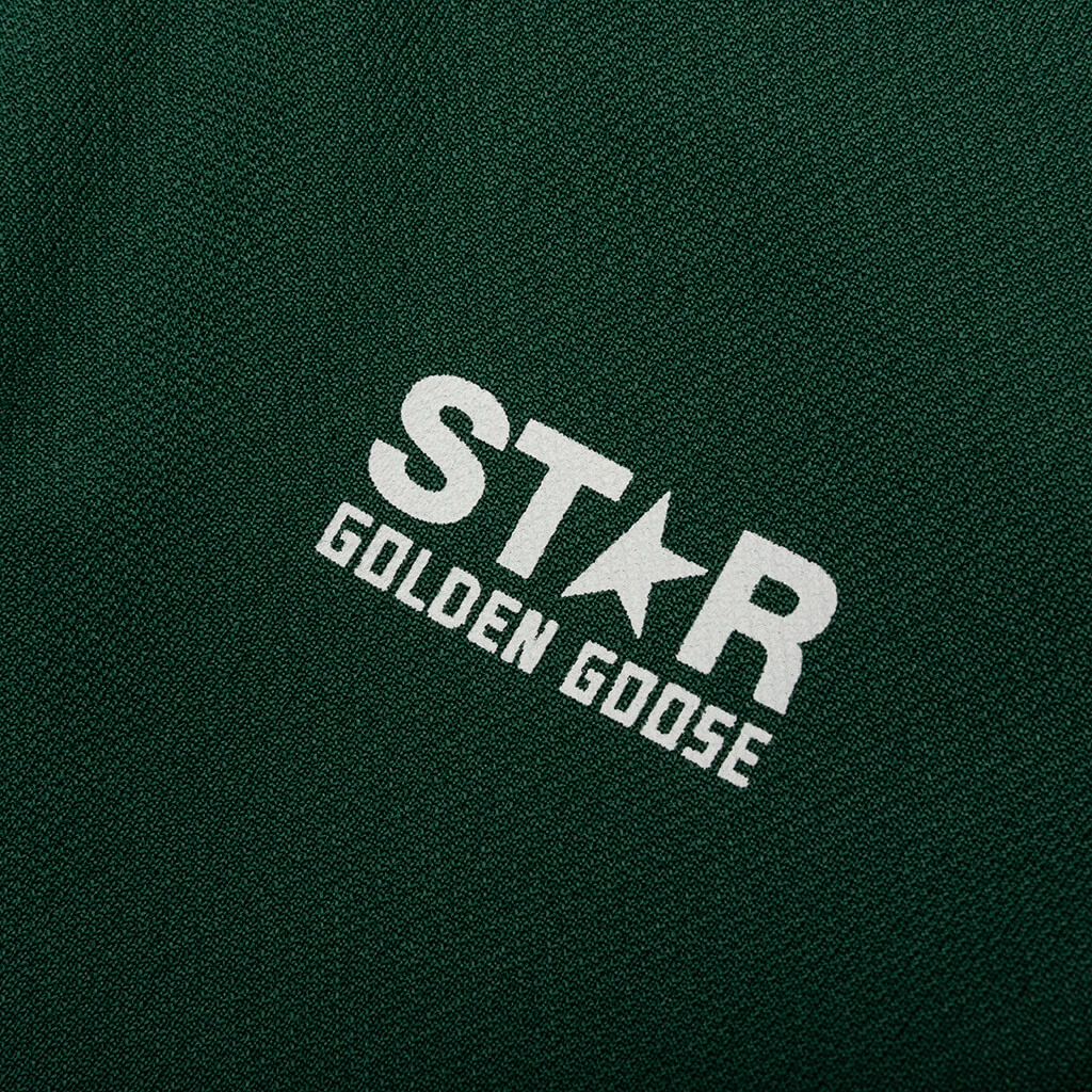 Women's Star Zipped Track Jacket - Bright Green - Image 4