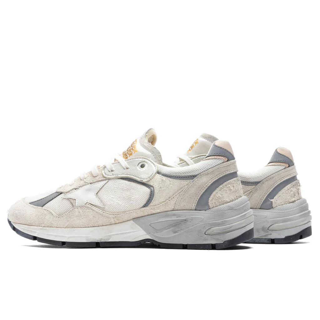 Running Dad Net Sneakers - White/Silver - Image 3