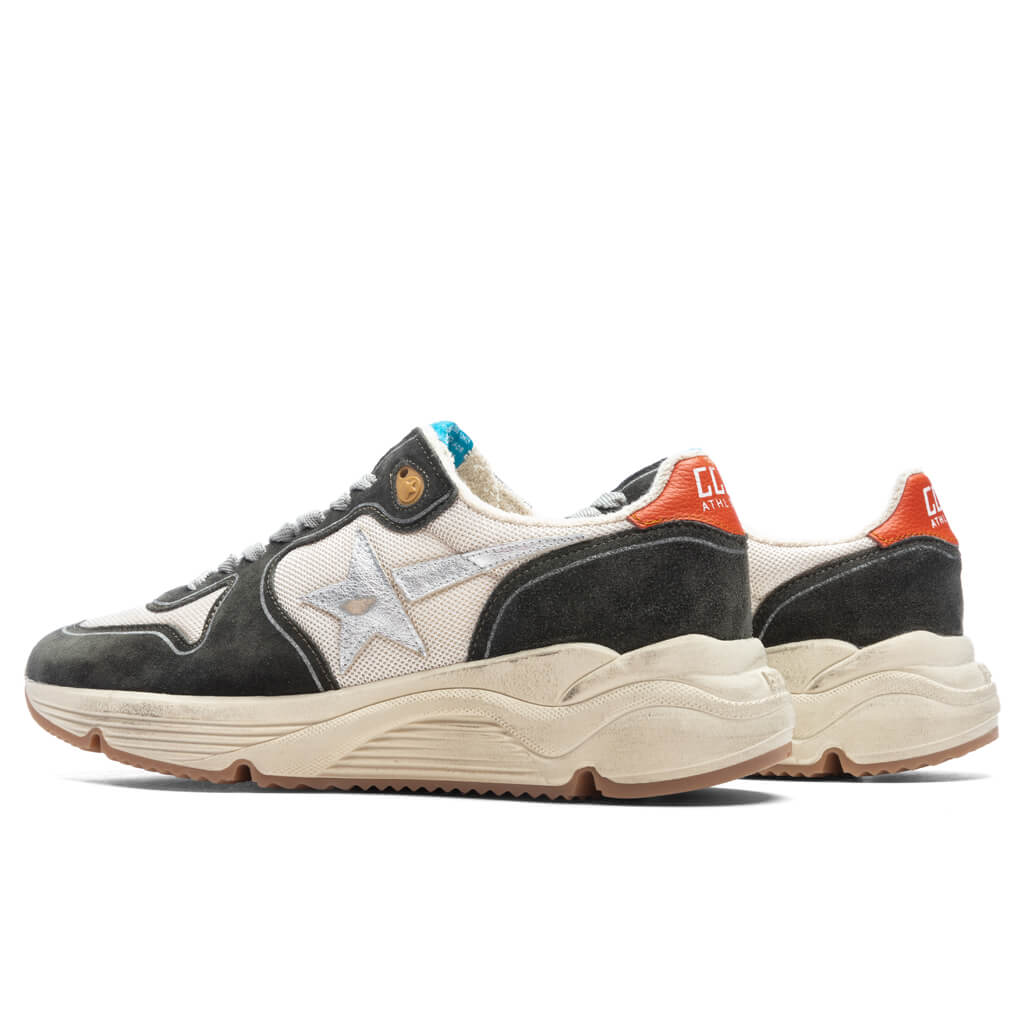 Running Sole Net - Cream/Dark Grey/Silver - Image 3
