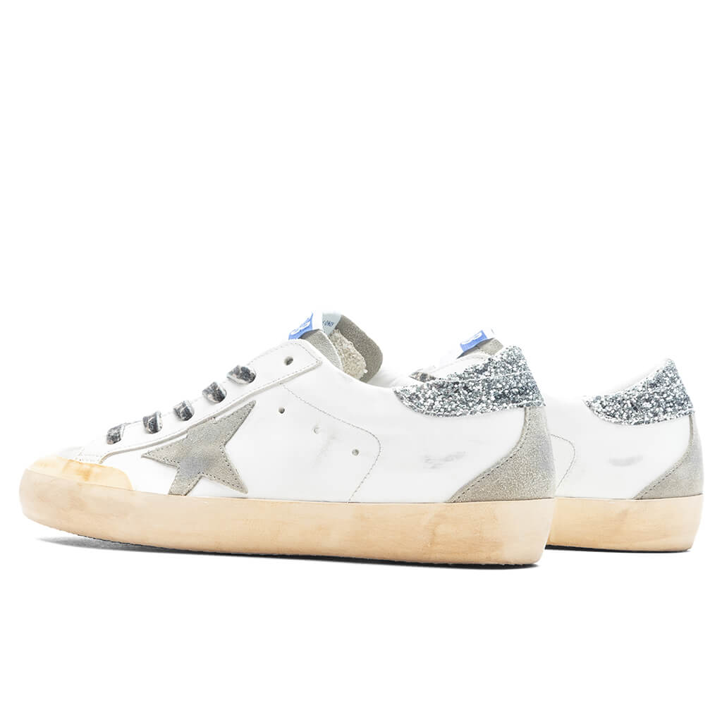 Women's Superstar Toe Star and Spur - White/Taupe/Silver - Image 3