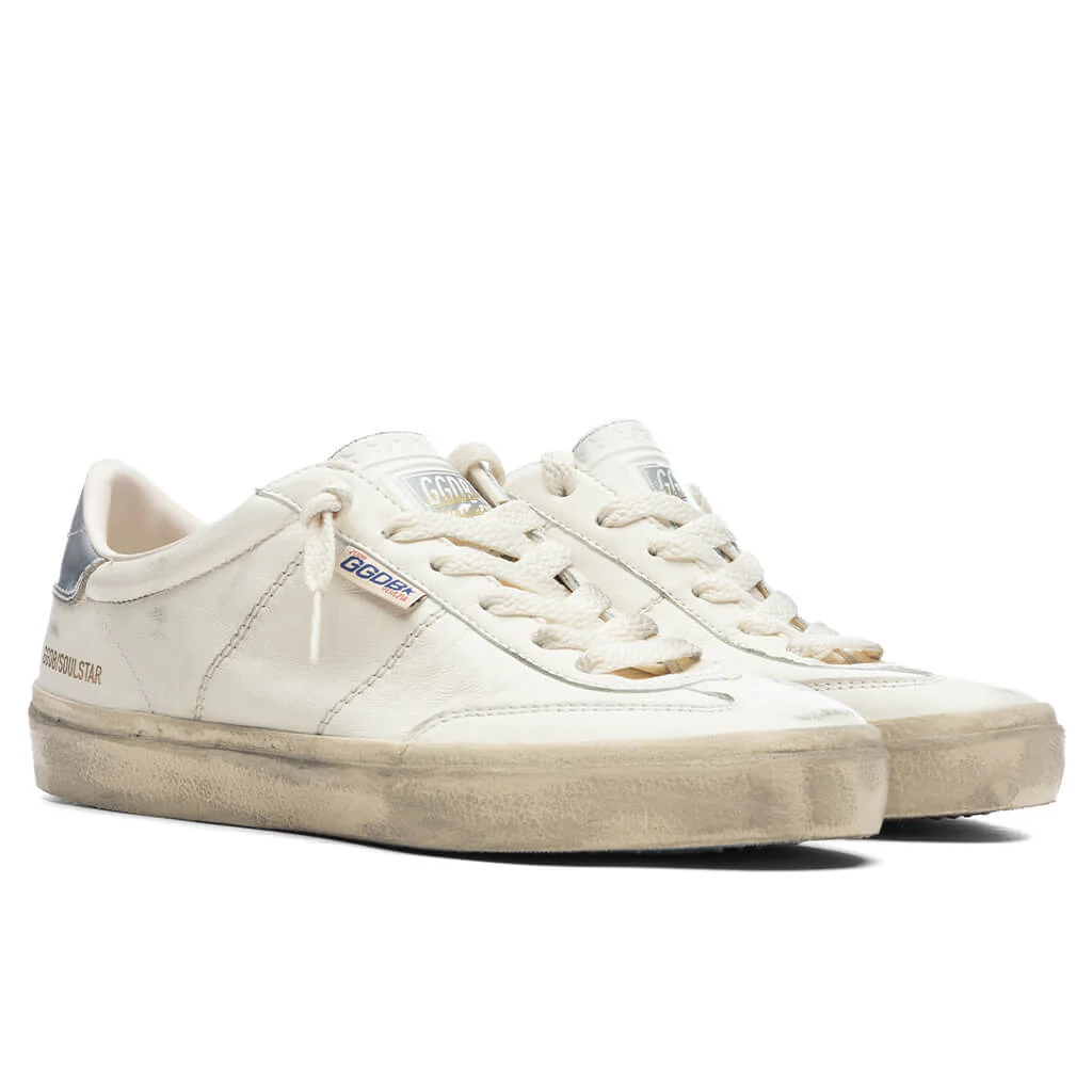 Women's Soul-Star Nappa Upper - White/Silver - Image 2