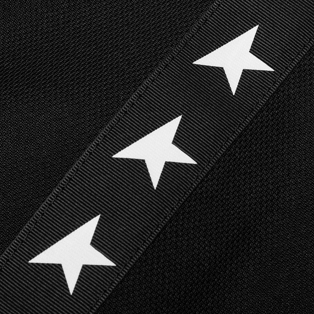 Women's Star Wide Leg Jogging Pant - Black/White - Image 3