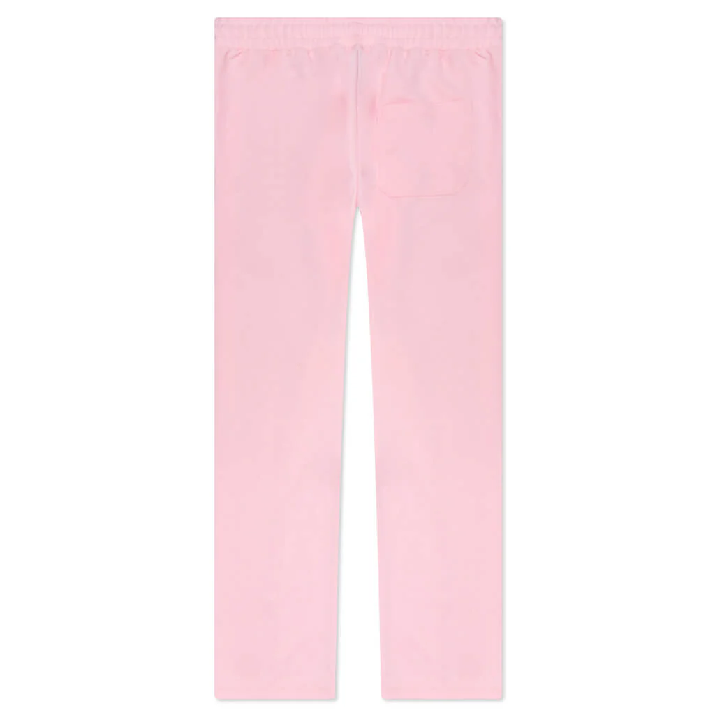 Women's Star Wide Leg Jogging Pant - Rose Shadow/White - Image 2