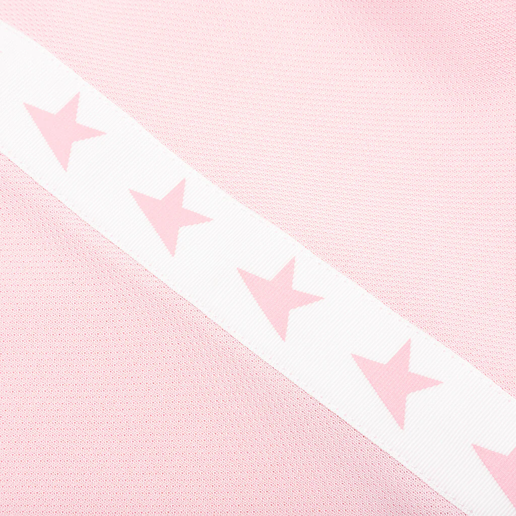 Women's Star Wide Leg Jogging Pant - Rose Shadow/White - Image 3