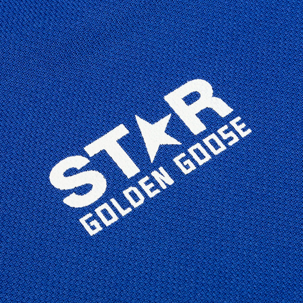 Star Zipped Track Jacket - Bluette/White - Image 3