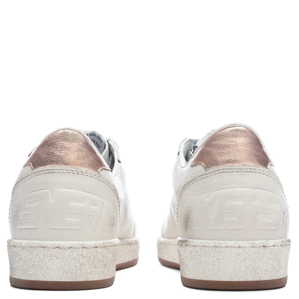 Women's Ball-Star - White/Smoke Blue/Peach - Image 4
