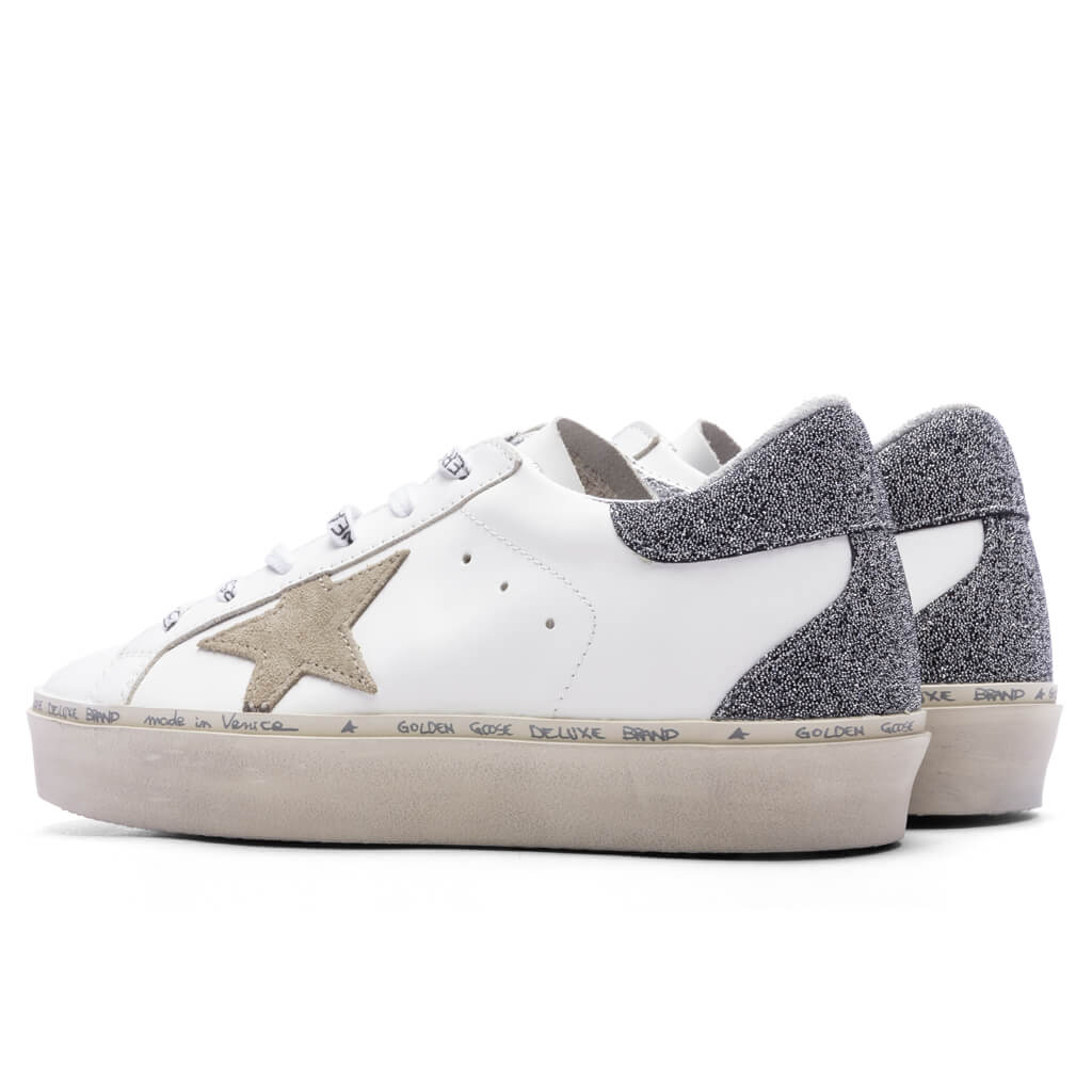 Women's Hi-Star - White/Taupe/Silver - Image 3