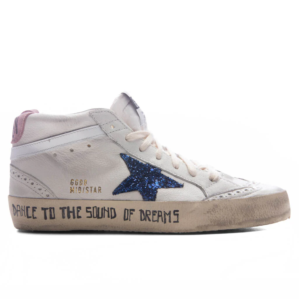 Women's Mid Star - White/Blue/Pink