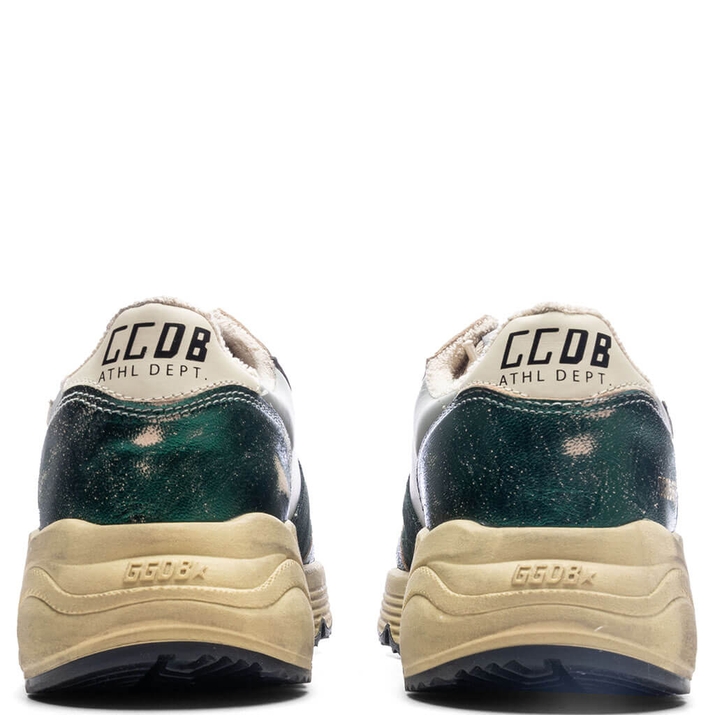 Women's Running Sole - Green/Cream/Light Silver - Image 4