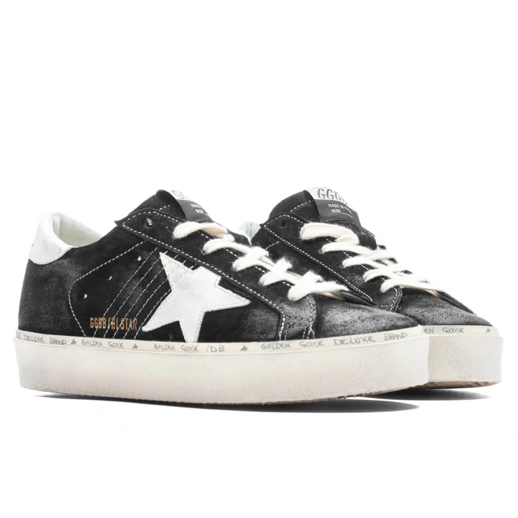 Women's Leather Suede Hi Star - Black/Milky - Image 2