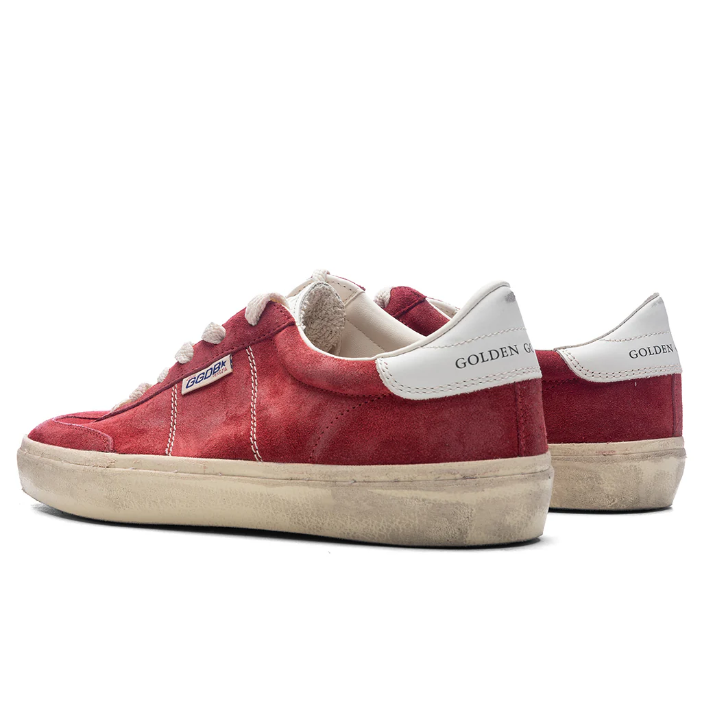 Women's Soul-Star Suede Sneaker - Dark Red/Milk - Image 3