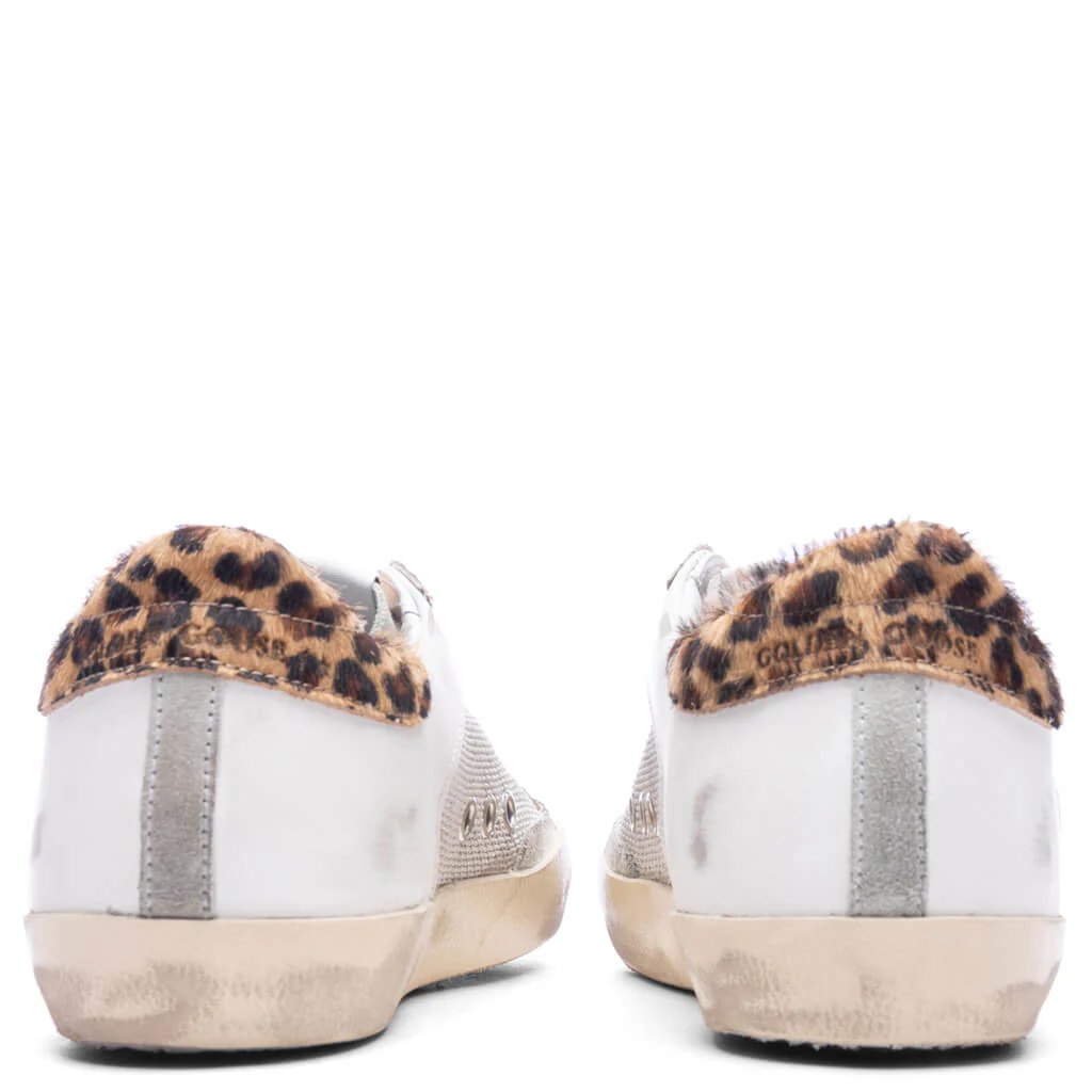 Women's Super-Star - Light Silver/Beige/Black Leopard - Image 4