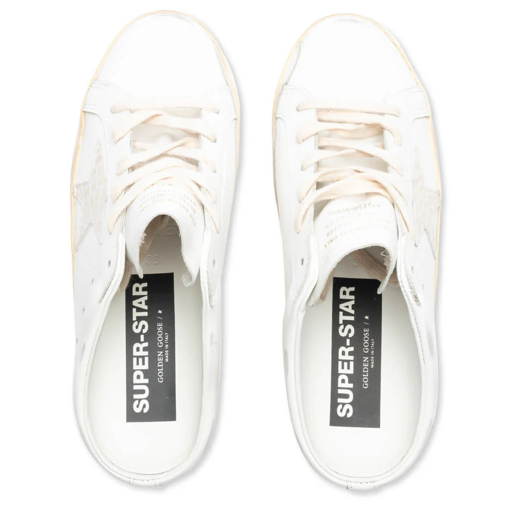 Women's Super-Star Sabot - White/Ivory - Image 4