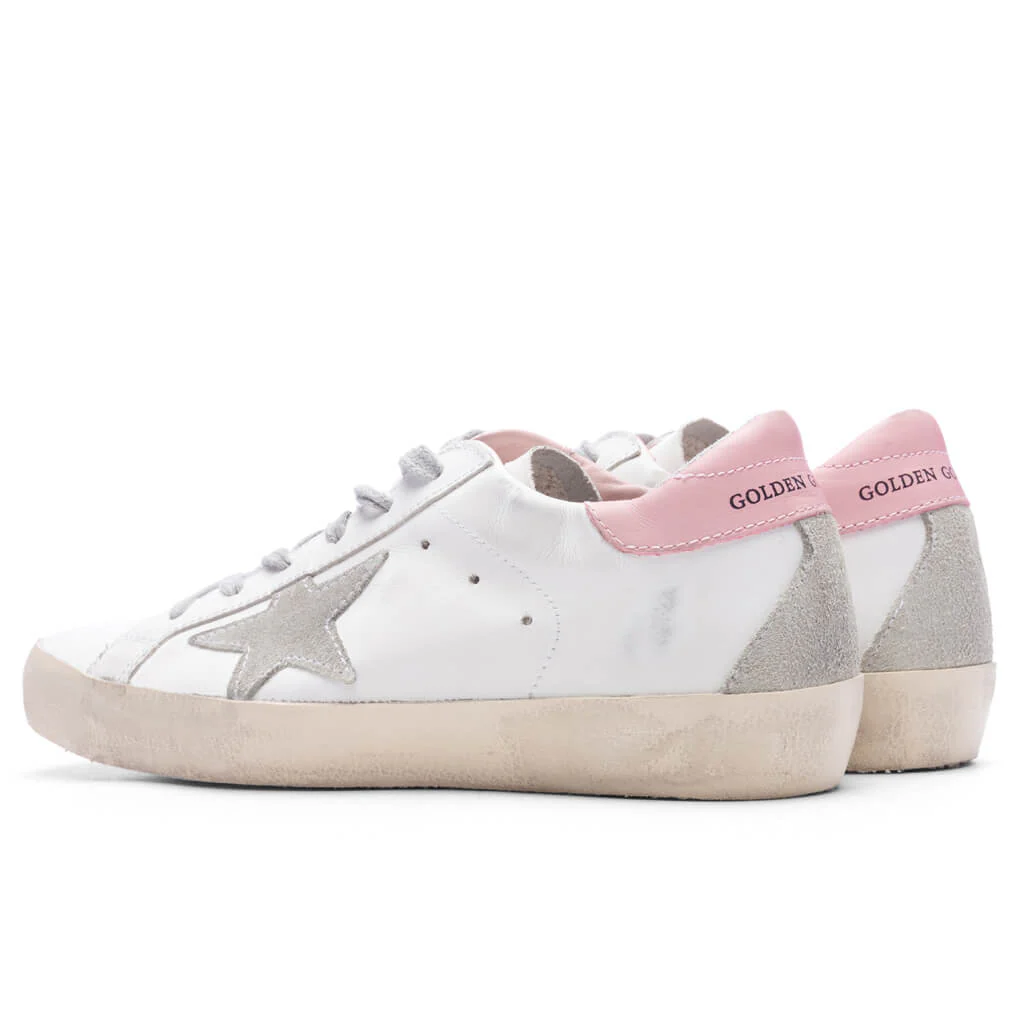 Women's Super-Star Sneakers - White/Ice/Light Pink - Image 4