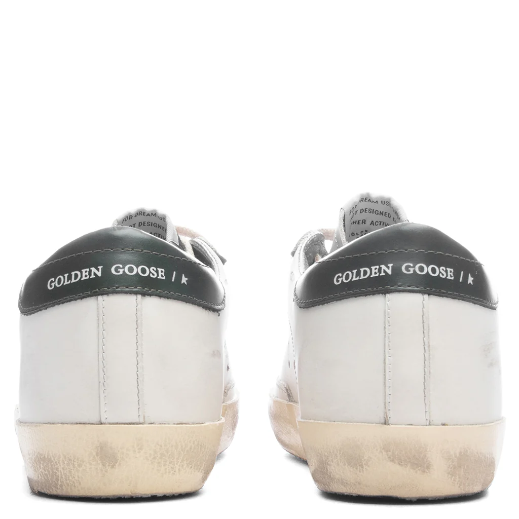 Women's Super-Star - White/Light Pink/Dark Green - Image 4