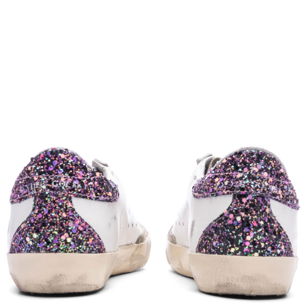 Women's Super-Star - White/Taupe/Fuxia Black - Image 4