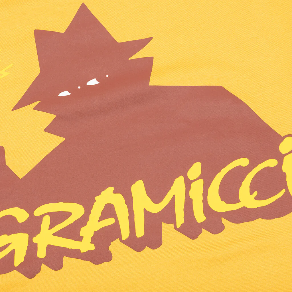Real Bad Man x Gramicci Records L/S Tee - Mustard - Image 4