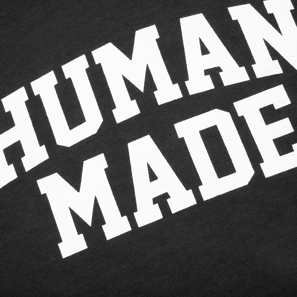 Graphic L/S T-Shirt #7 - Black - Image 3