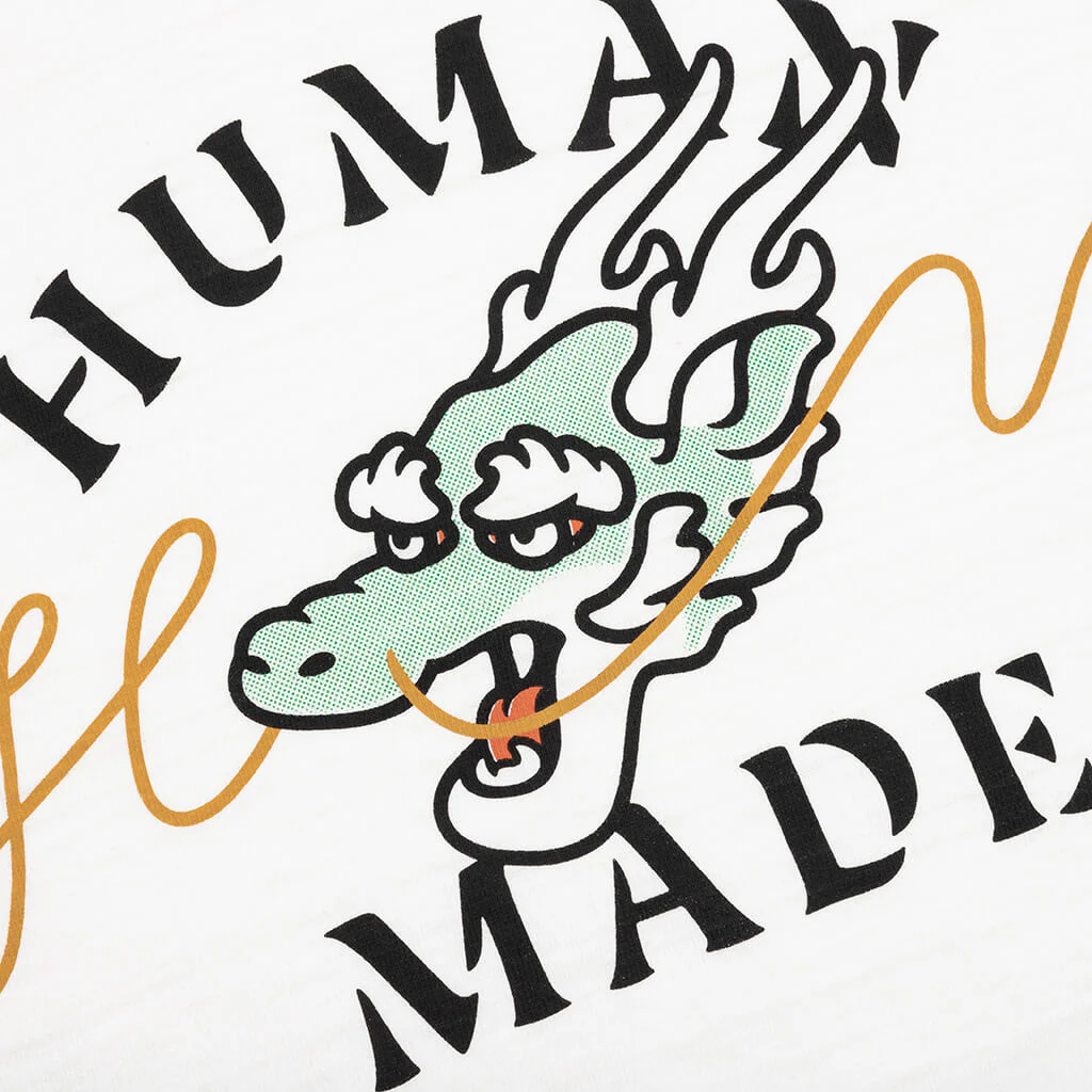Graphic T-Shirt #01 - White - Image 3