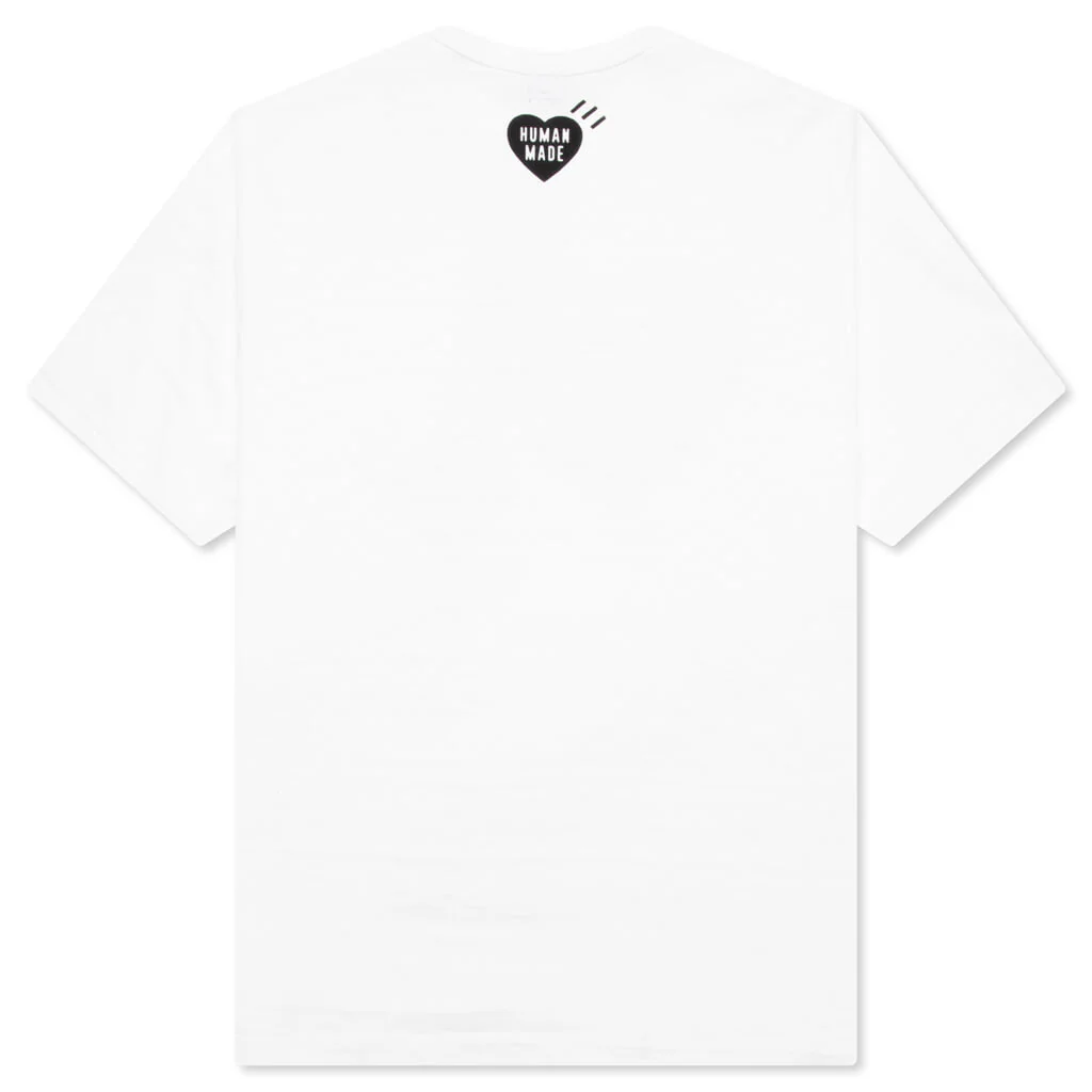 Graphic T-Shirt #6 - White - Image 2