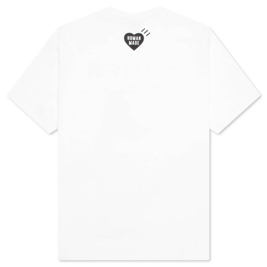 Graphic T-Shirt #8 - White - Image 2