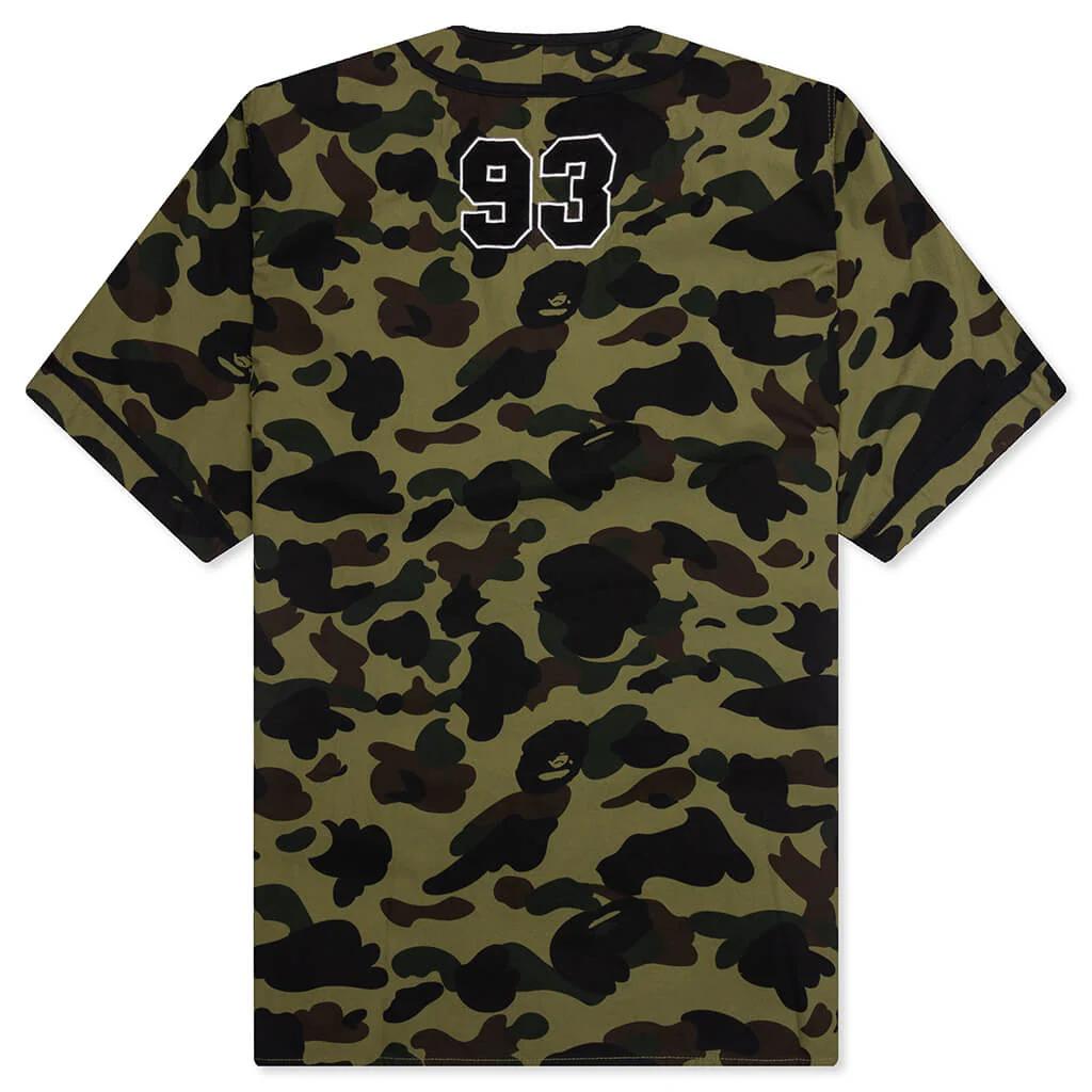 1st Camo Baseball Shirt - Green - Image 2