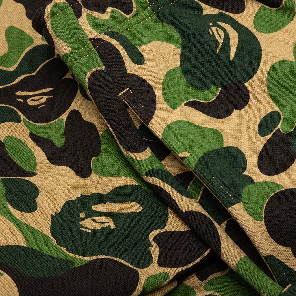 ABC Camo Shark Sweat Shorts - Green - Image 4