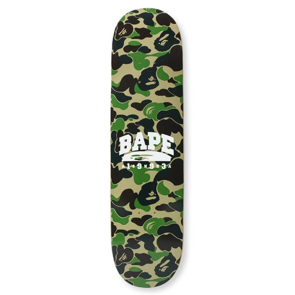 ABC Camo Skateboard - Green