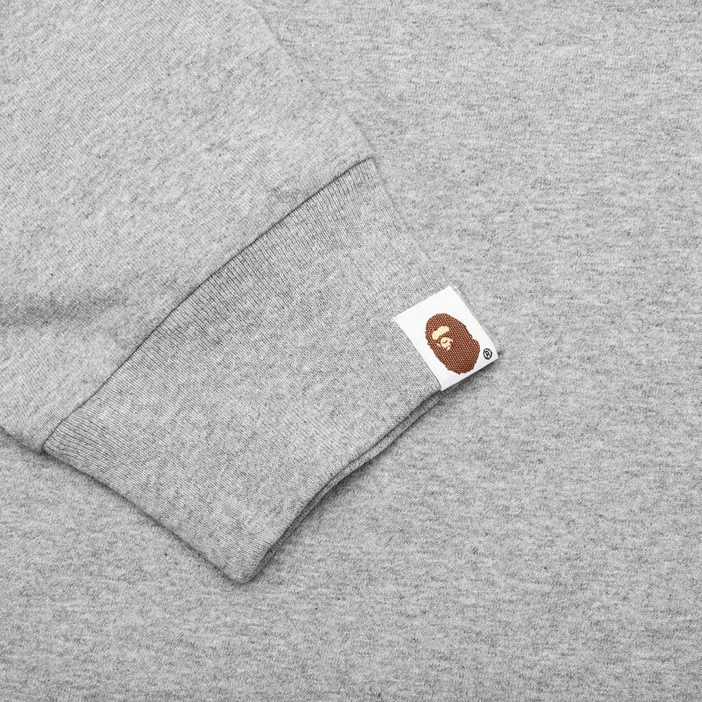 1st Camo College Long Sleeve Tee - Grey/Green - Image 4