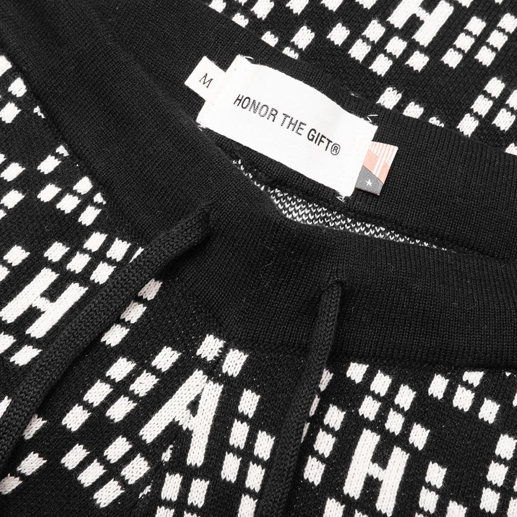 H Knit Short - Black - Image 4