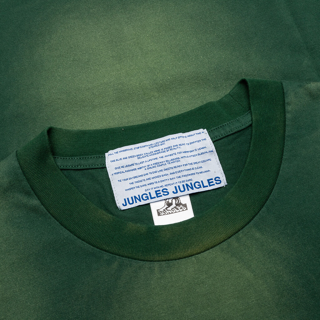 Hard Times Never Last Tee - Green - Image 3