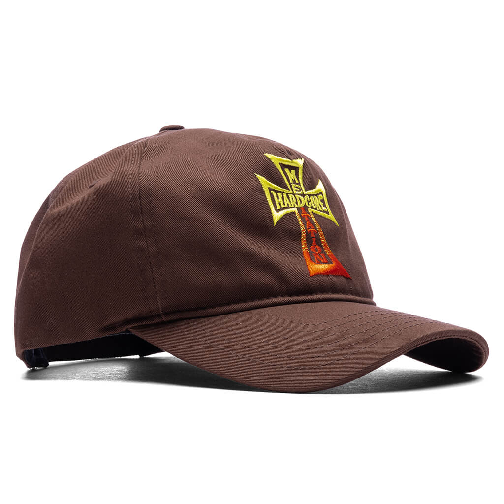 Hardcore Meditation Trucker Cap - Brown - Image 3
