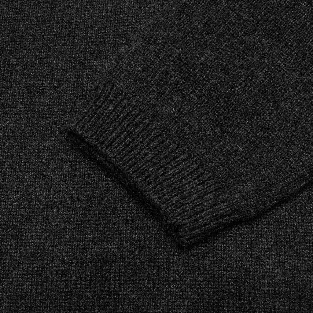 Heart Knit Sweater - Black - Image 3