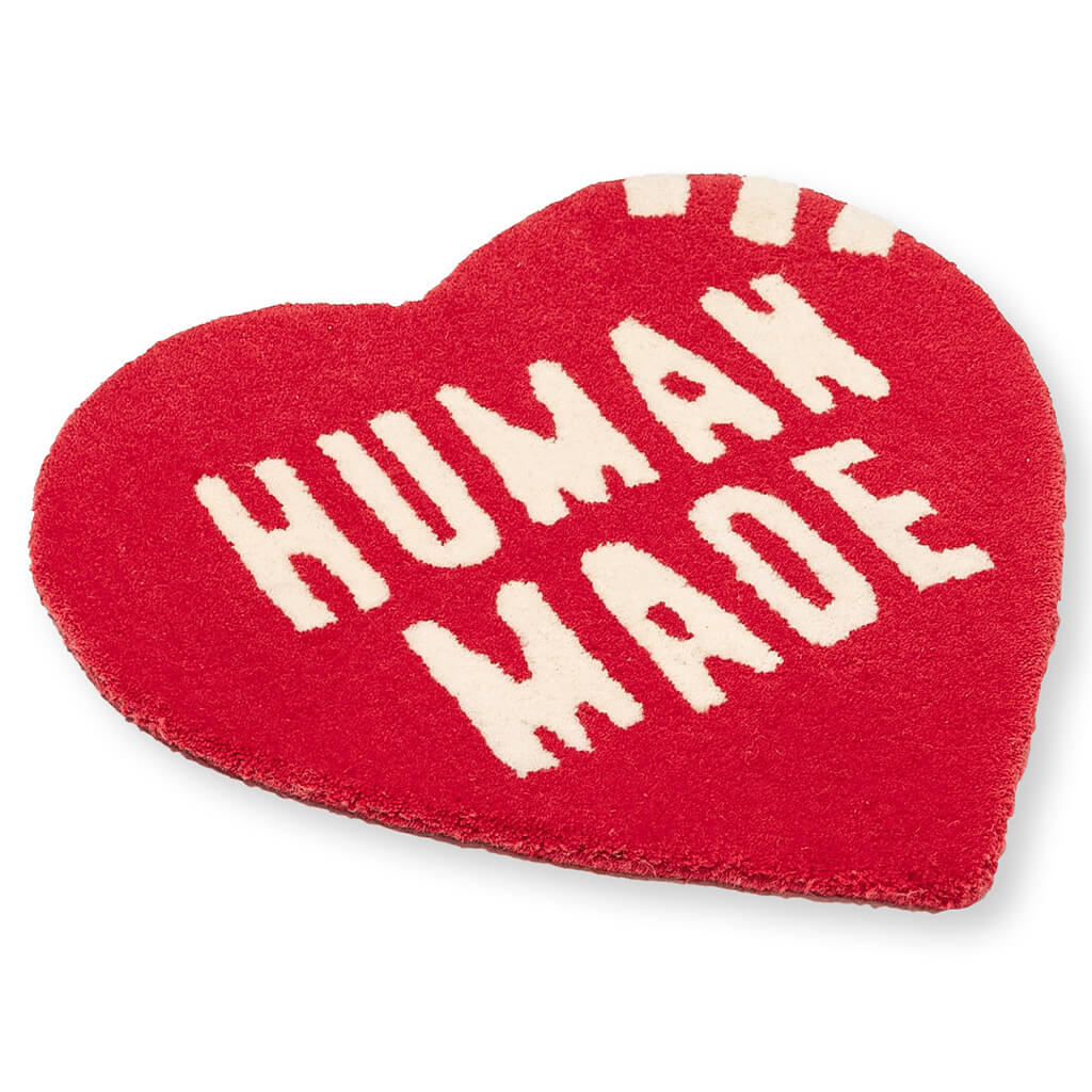 Heart Rug Small - Red - Image 2