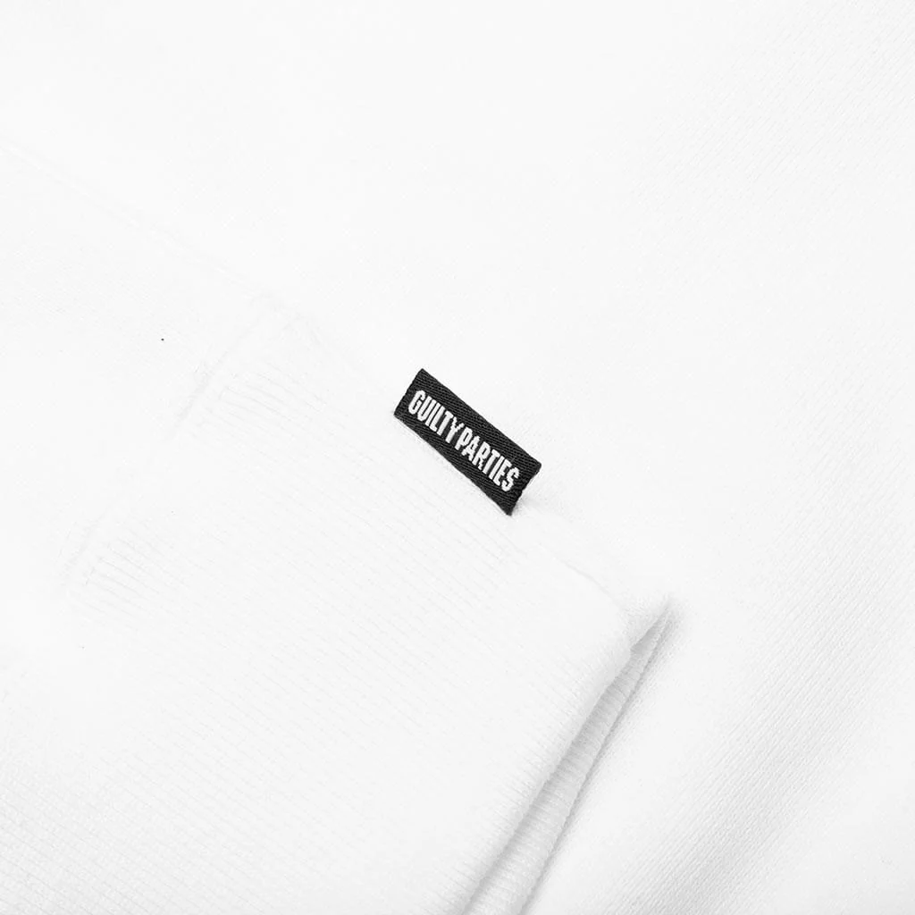 Heavy Weight Crewneck Type-2 Sweatshirt - White - Image 4