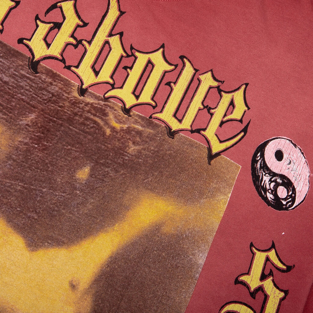 As Above So Below T-Shirt (Studs) - Red - Image 3