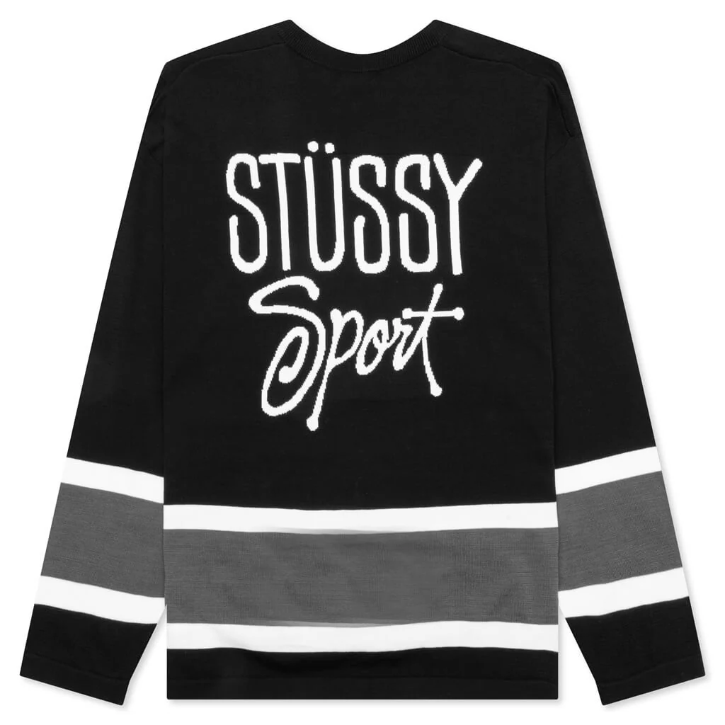 Hockey Sweater - Black - Image 2