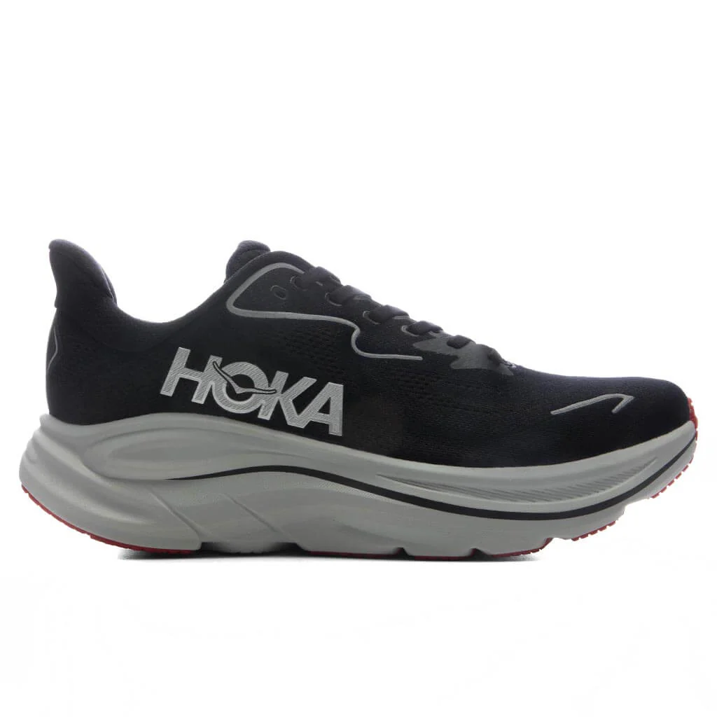 Clifton 10 - Black/Silver