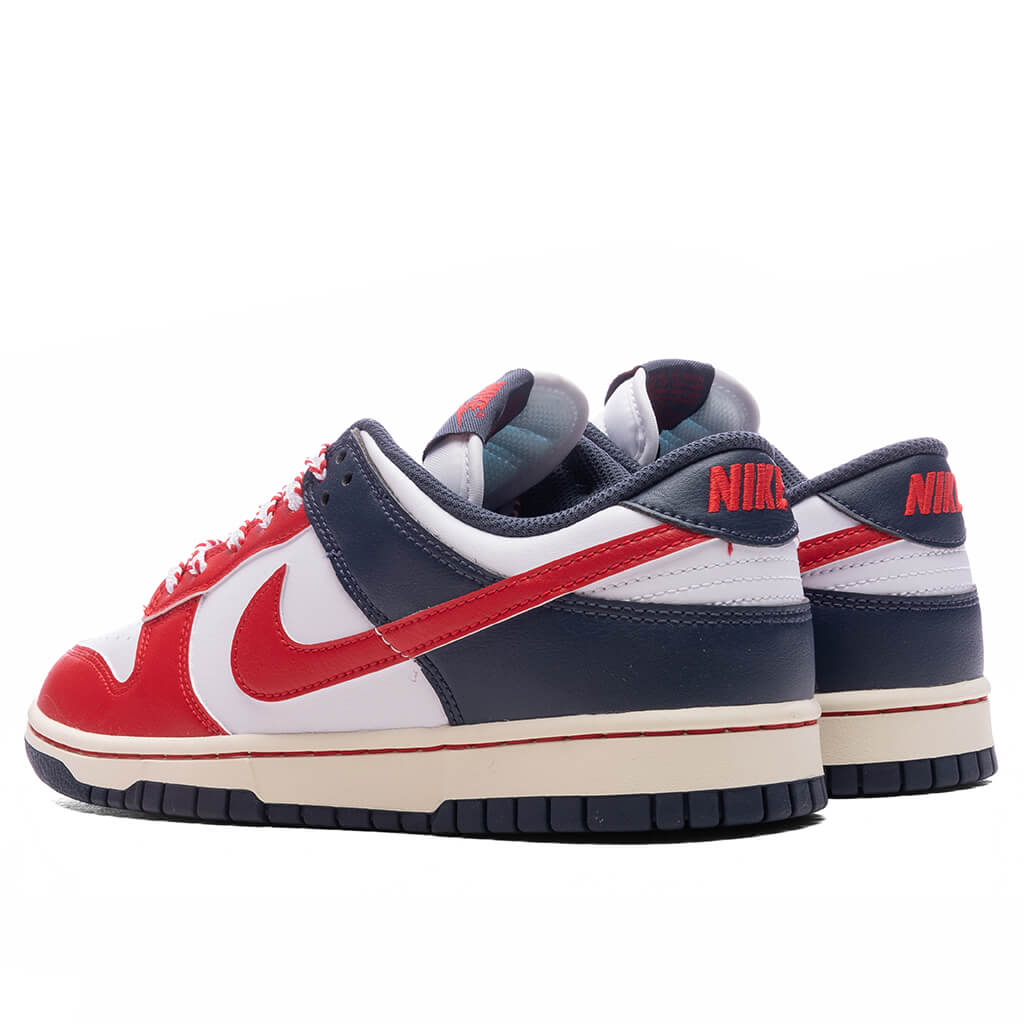 Dunk Low Retro 'Boston Red Sox' - White/University Red/Thunder Blue - Image 3