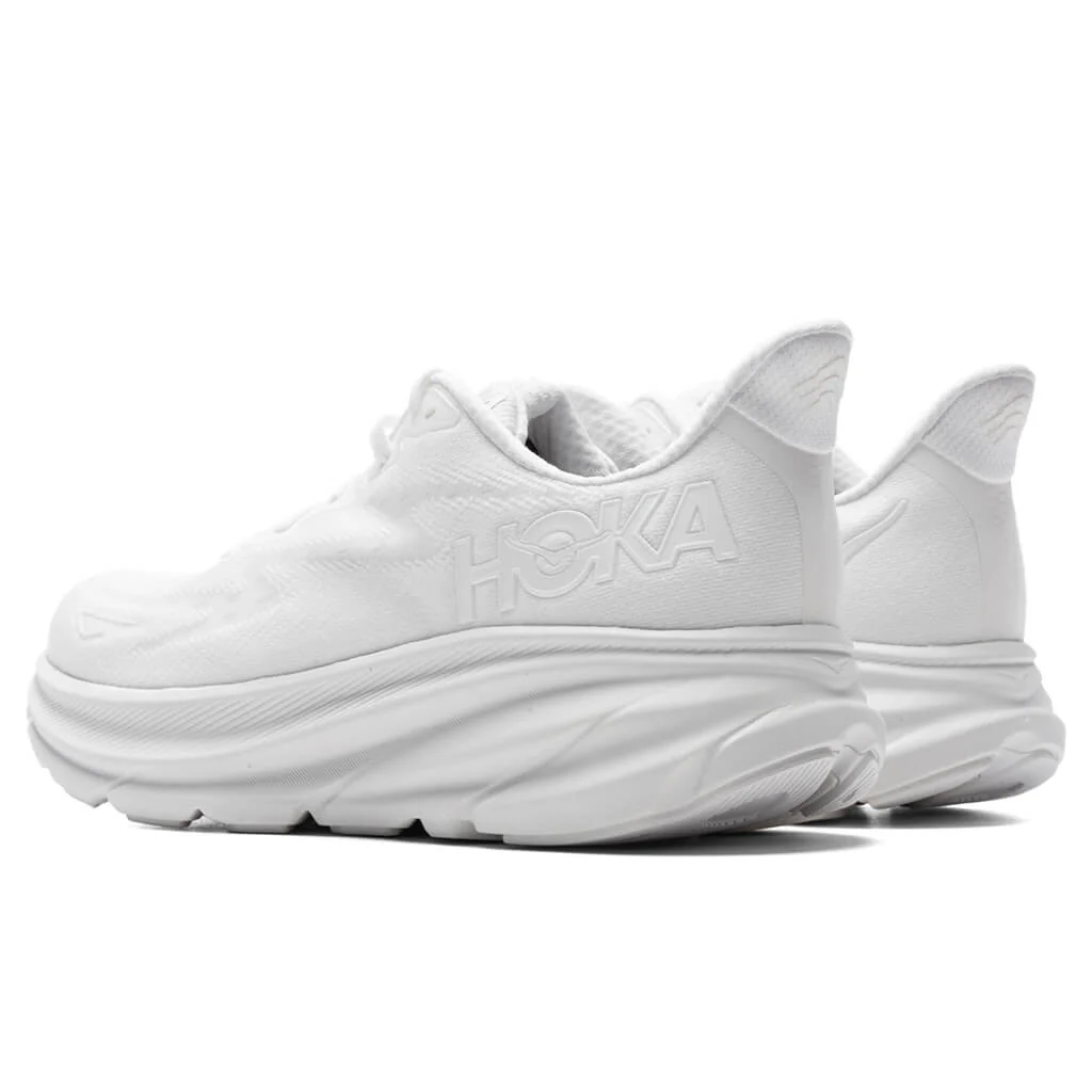 Clifton 9 - White/White - Image 3