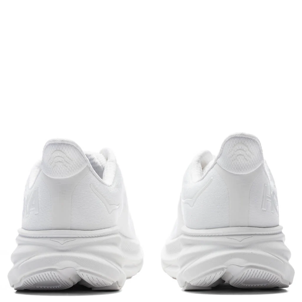 Women's Clifton 9 - White/White - Image 4