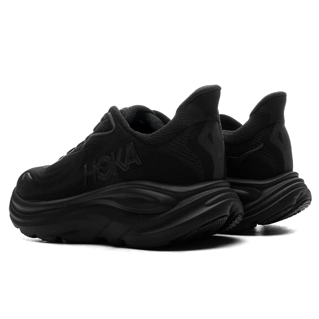 Women's Clifton 10 - Black/Black - Image 3